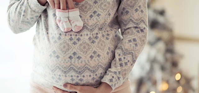 gravid under julen
