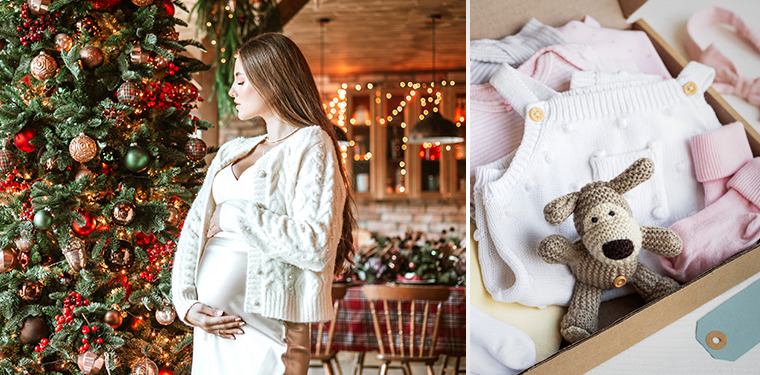gravid på julen